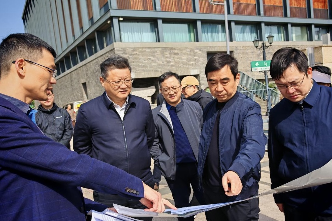 张晓峰调研安全生产及防汛工作